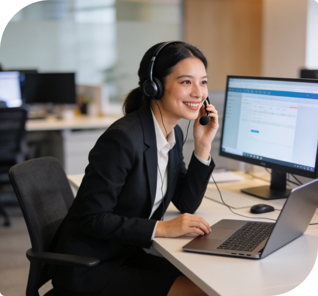 Agent handling calls